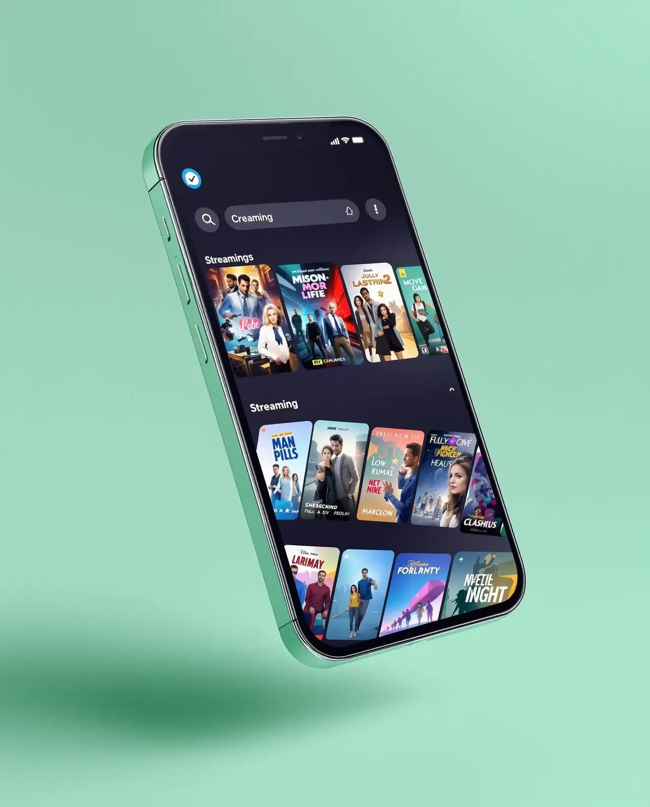 蚂蚁影院 APP 界面预览